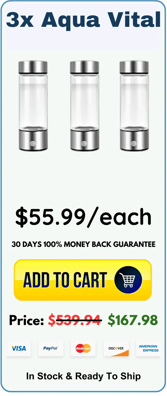 Aqua Vital package price 